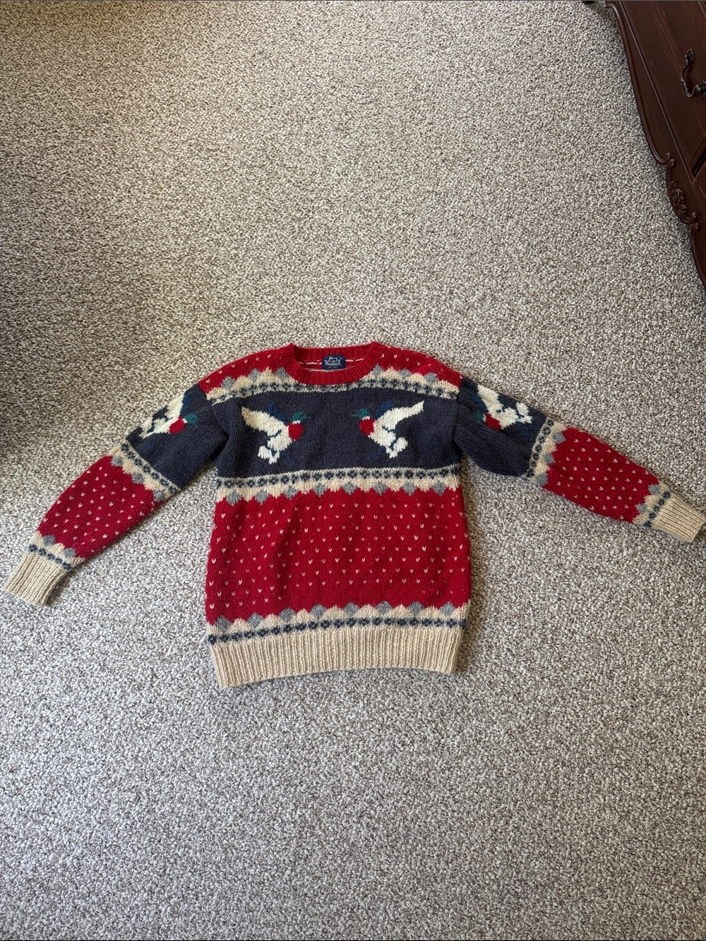 Vintage Woolrich Wool Duck Sweater